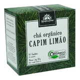 Chá Orgânico Capim-limão Folhas 10 Sachês Kampo De Ervas