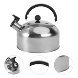 Chaleira Aço Inox Tampa Água Fogão Bule 2 Litros C/apito