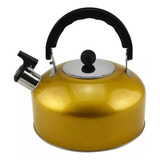Chaleira Em Inox Diversas Cores Com Apito 2l 21cm X 18cm
