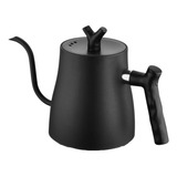 Chaleira Inox Bico De Ganso Preta Tipo Hario Bule Café 1,5l