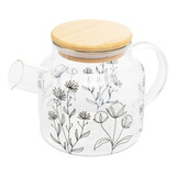 Chaleira Wolff Flor De Vidro Borossilicato 600ml