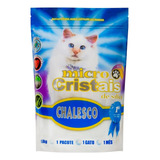 Chalesco Areia Higiênica Micro Cristais Para Gatos 1.8kg