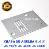 Chapa De Agulha Máquina Para Elgin Fa1100 Jx2080 Jx4000 