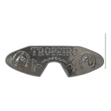 Chapa Muladeiro Cavalo Arreio Inox Modelo Paulista Tropeiro
