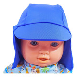 Chapéu Bebê Infantil Proteção Pescoço Legionario Piscina 