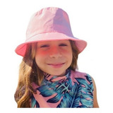 Chapeu Bucket Infantil 2-8 Anos Proteção Solar Criança Boné 