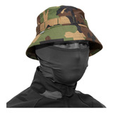 Chapéu Camuflado Bucket Hat M81 Wooland Tamanho M