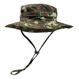 Chapéu Camuflado Tático Bonnie Militar Regulável Rip Stop