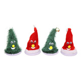 Chapéu Elétrico De Árvore De Natal Cantando E Dançando Balan