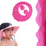 Chapéu Touca Protetora De Olhos Ouvidos Banho Bebê Infantil