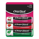 Chapstick Bálsamo Labial Pack X3 Variedade Clássicos