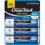 Chapstick C/3 Protetores Labiais Pronta Entrega Moisturizer