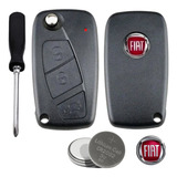 Chave Canivete Capa Carcaça Fiat Uno Stilo Punto Linea Idea 