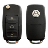 Chave Canivete Completa Vw G5 Fox 2010 2011 2012 Alarme Orig