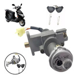 Chave De Ignição Contato Miolo Suzuki Burgman 125 Com Chaves