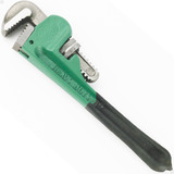 Chave Grifo 8'' Pol Profissional Tubulações Encanamento Cor Verde