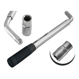 Chave Roda Prolongável Telescópica Alongável Soquete 17x19mm