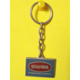 Chaveiro Antigo Cerveja Refrigerante Brahma Metal Bebida 80'