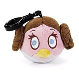 Chaveiro Clip Angry Birds De Pelúcia Star Wars Princesa Leia