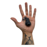 Chaveiro Emborrachado Luva De Boxe Preto Prottector 