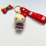 Chaveiro Hello Kitty 3 D Pingente Com Alça Mochila Bolsa 