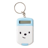 Chaveiro Infantil, Mini Calculadora, 4 Unidades, Lindo
