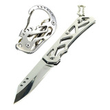 Chaveiro Organizador Chave Inox Multifunção + Mini Faca 1