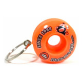 Chaveiro Roda Moska Skate Laranja
