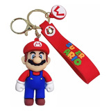 Chaveiro Silicone Personagem Super Mario Word