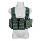 Chest Rig Tático Modular Airsoft Com 4 Peças Ja Rio Militar