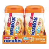 Chiclete Mentos With Vitamins Display C/ 6 Garrafas