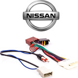 Chicote Conector Iso 16 Vias Adaptador Som + Antena Nissan