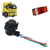 Chicote Conector Lanterna Traseira Para Iveco Stralis Tector