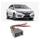 Chicote Honda City 2014 A 2020 Adaptador Som Rádio Dvd Cd