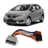 Chicote Honda Fit 2018 A 2020 Adaptador Rádio Som Dvd Cd