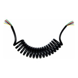 Chicote Micro Elétrico 7 Vias 6,5 Metros Espiral Caminhão