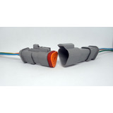 Chicote Plug Conector Linha Agrícola Máquina Dtp04-3p 2pçs