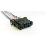 Chicote Plug Conector Painel Comando Ar Condicionado Gol Fox
