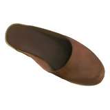 Chinelo Campeiro Gaucho Couro Marrom Confort Angoneze 