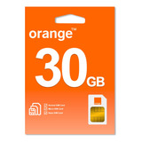 Chip 5g Europa +30 Países - 30gb - 15 Dias - Orange