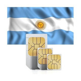 Chip Argentina Movistar - Franquia 4gb +rede Social- 10 Dias