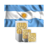 Chip Argentina Movistar, Franquia 4gb + Rede Social -30 Dias