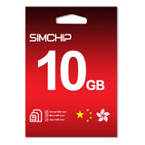 Chip China & Hong Kong Premium - 10gb - 15 Dias