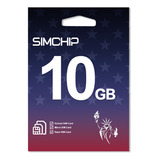 Chip Estados Unidos Eua Premium - 10gb - 30 Dias