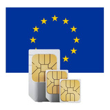 Chip Europa +40 Países - 10 Dias - Internet Ilimitada