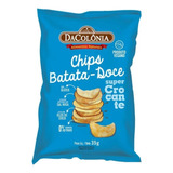 Chips Batatadoce Sem Glúten Feito Óleo De Coco Dacolônia 35g