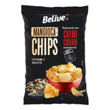 Chips Mandioca Temperado Chimichurri Belive Sem Glúten 50g