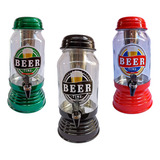 Chopeira De Vidro Com Dispenser 3l Personalizada Bar Beer