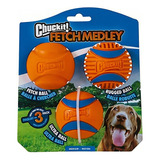  Chuckit! Fetch Ball Medley Médio Dog Ball