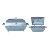 Churrasqueira Bafo Grande De Aluminio Retangular Rig